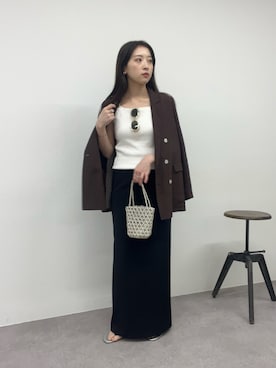 「SHENERY（シーナリー）のアイテム」を使った、yumyum0416さん（レディース・162cm）の春コーディネート