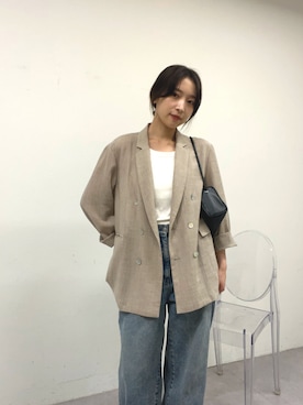 「SHENERY（シーナリー）のアイテム」を使った、yumyum0416さん（レディース・162cm）の春コーディネート