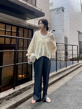 「SHENERY（シーナリー）のアイテム」を使った、yumyum0416さん（レディース・162cm）の春コーディネート