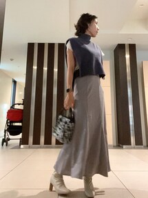 snidel畦ニットベスト SNIDEL（スナイデル）の「畦ニットベスト（ニット/セーター）」 - WEAR