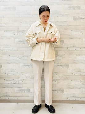 「アイテム（タンクトップ）」を使った、えーえー▶▶相互さん（レディース・165cm）の夏コーディネート