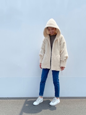 「BEARDSLEY」｜「アイテム（その他）」を使った、rinonさん（レディース・163cm）の夏コーディネート