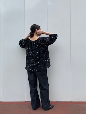 「BEARDSLEY」｜「アイテム（その他）」を使った、rinonさん（レディース・163cm）の夏コーディネート