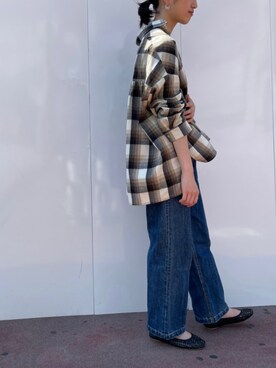 「BEARDSLEY」｜「アイテム（その他）」を使った、rinonさん（レディース・163cm）の夏コーディネート