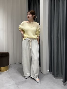 Hinako Satoさん（レディース・159cm）の春コーディネート