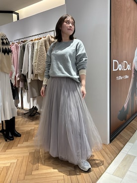 Hinako Satoさん(レディース・159cm)の冬コーディネート