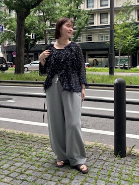 Hinako Satoさん（レディース・159cm）の夏コーディネート