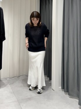 Hinako Satoさん（レディース・159cm）の春コーディネート