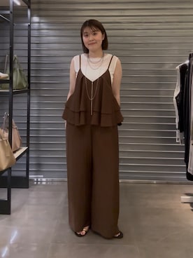 Hinako Satoさん(レディース・159cm)の夏コーディネート