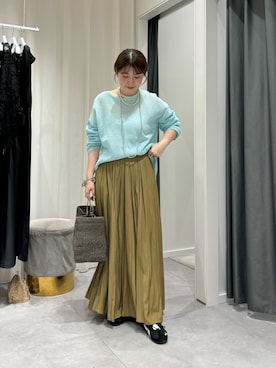 Hinako Satoさん（レディース・159cm）の春コーディネート