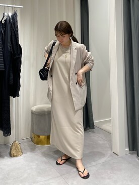 Hinako Satoさん（レディース・159cm）の夏コーディネート