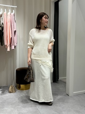 Hinako Satoさん(レディース・159cm)の冬コーディネート