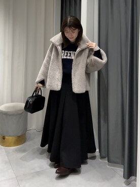 Hinako Satoさん(レディース・159cm)の秋コーディネート