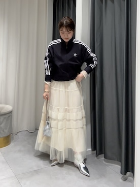 Hinako Satoさん（レディース・159cm）の冬コーディネート