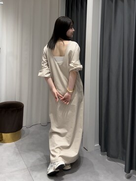 Hinako Satoさん(レディース・159cm)の春コーディネート