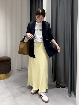 Hinako Satoさん(レディース・159cm)の春コーディネート