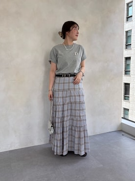 Hinako Satoさん(レディース・159cm)の春コーディネート