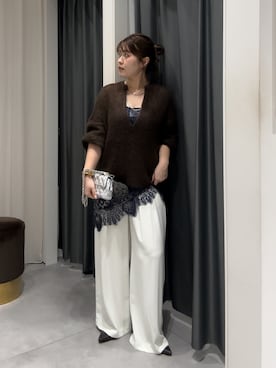 Hinako Satoさん(レディース・159cm)の秋コーディネート