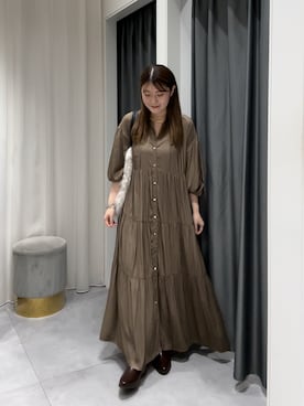 Hinako Satoさん(レディース・159cm)の秋コーディネート