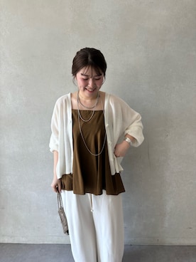 Hinako Satoさん（レディース・159cm）の春コーディネート