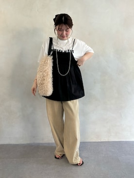 Hinako Satoさん(レディース・159cm)の夏コーディネート