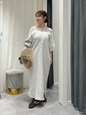 Hinako Satoさん（レディース・159cm）の秋コーディネート