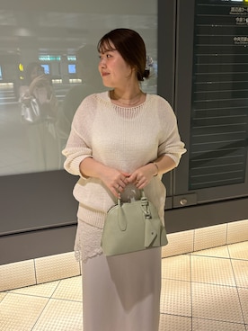 Hinako Satoさん（レディース・159cm）の春コーディネート