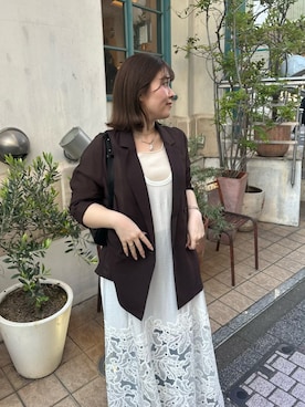 Hinako Satoさん(レディース・159cm)の春コーディネート