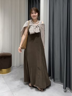 Hinako Satoさん(レディース・159cm)の夏コーディネート