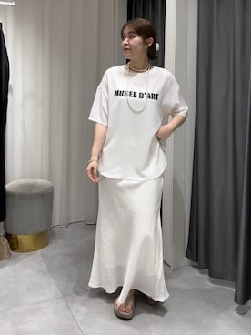 Hinako Satoさん（レディース・159cm）の夏コーディネート