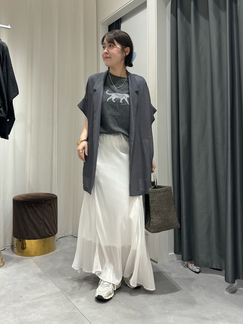 DouDou メッシュ半袖ジャケット FREE チャコールグレー