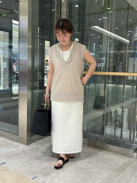 Hinako Satoさん（レディース・159cm）の春コーディネート