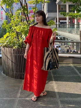 Hinako Satoさん(レディース・159cm)の夏コーディネート