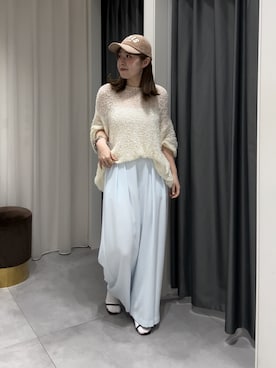 Hinako Satoさん（レディース・159cm）の春コーディネート