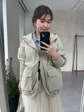 Hinako Satoさん(レディース・159cm)の冬コーディネート