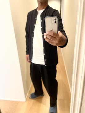 「SEVENDAYS=SUNDAY（セブンデイズサンデイ）のアイテム（トップス）」を使った、す～さん（メンズ・169cm）の秋コーディネート