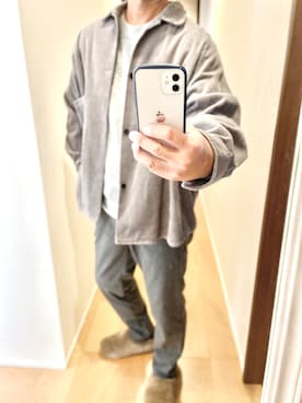 「HARE（ハレ）のアイテム（その他アウター）」を使った、す～さん（メンズ・169cm）の冬コーディネート