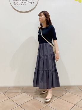 「時短コーデ」｜akiさん（レディース・158cm）の夏コーディネート