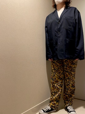「WHIMSIC（ウィムジック）のアイテム（ジャケット/アウター）」を使った、𝖆𝖎さん（レディース・163cm）の春コーディネート