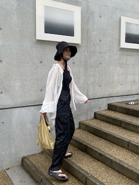 「attrayant（アティロン）のアイテム」を使った、Nonさん（レディース・167cm）の秋コーディネート