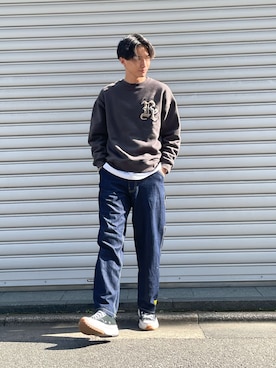 「リジッドデニム」｜AYATOさん（メンズ・180cm）の秋コーディネート
