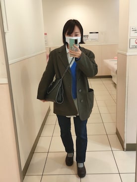 shihoさん（レディース・151cm）の冬コーディネート