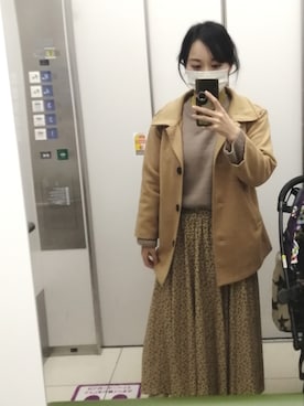 「着たいものを着る」｜shihoさん（レディース・151cm）の冬コーディネート