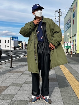 しんどうさん（メンズ・169cm）の冬コーディネート