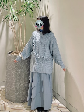 M Ï Nさん（レディース・151cm）の春コーディネート