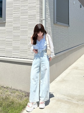 miyu Ӧさん(レディース・149cm)の春コーディネート