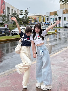 「RANDA（ランダ）のアイテム」を使った、miyu Ӧさん（レディース・149cm）の春コーディネート