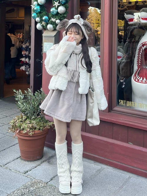 エルロデオ ニットレッグウォーマー 🌈EL RODEO アメリカ村店