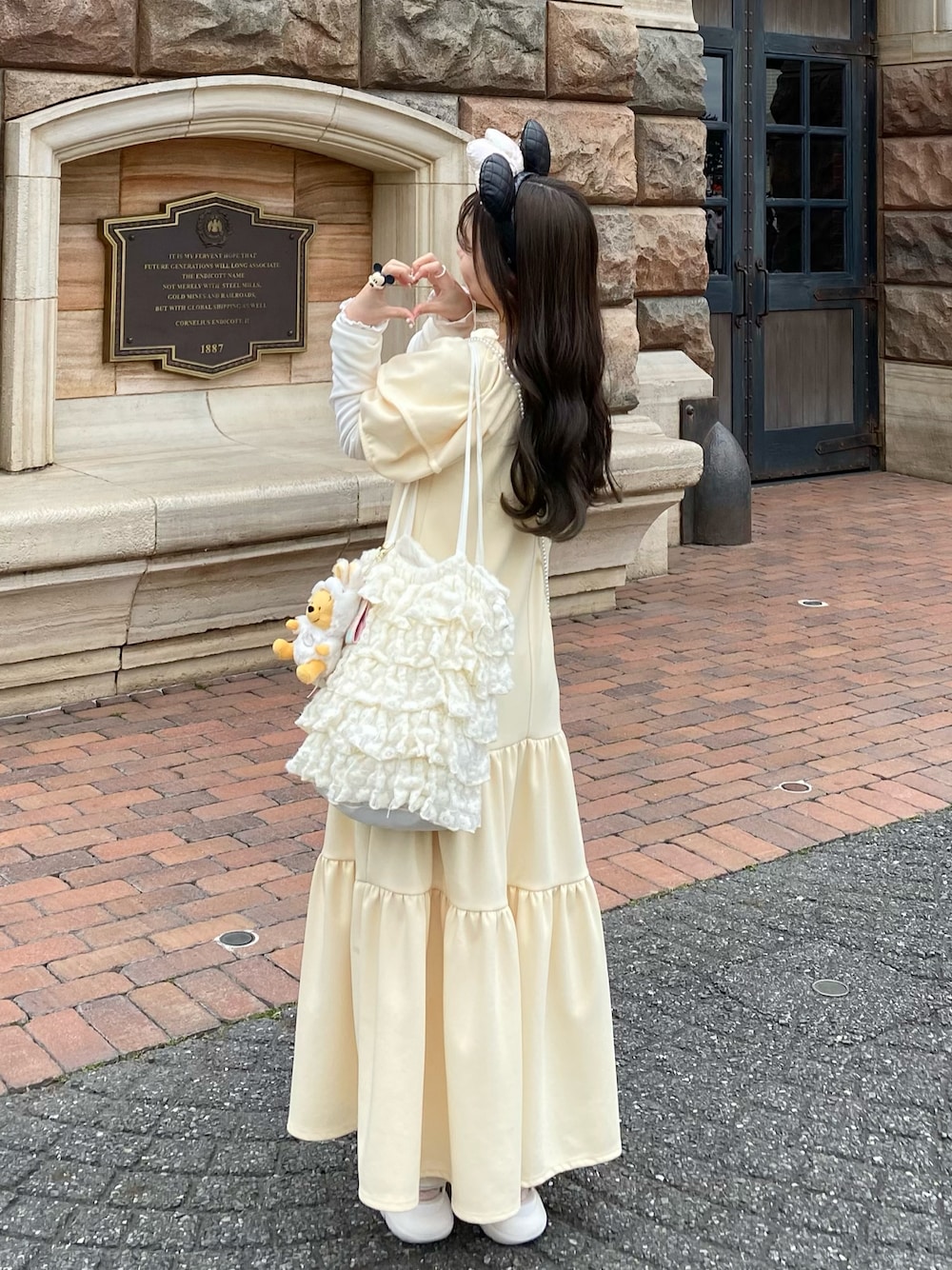 FURFUR ノースリーブ ワンピース ロング丈 イエロー 1682996302.jpg
