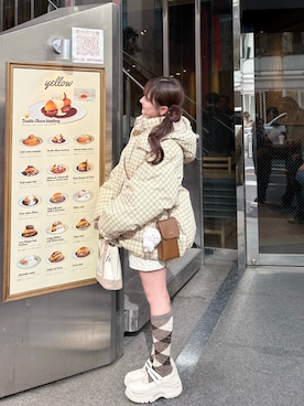 「moi tytto（モイテュット）のアイテム」を使った、miyu Ӧさん（レディース・149cm）の冬コーディネート